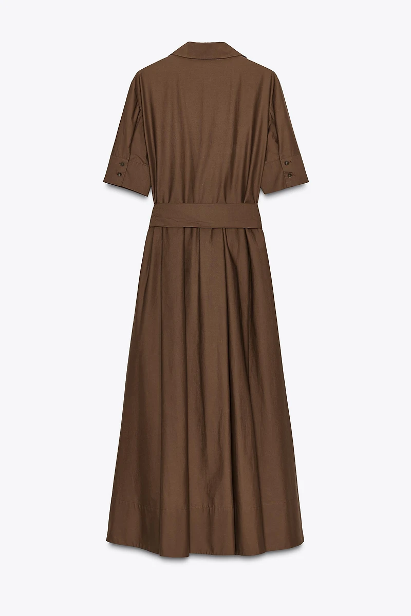 ROBE EN POPELINE ZW COLLECTION