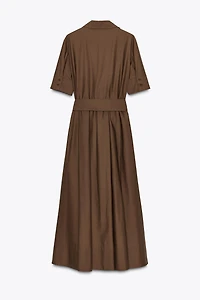 ROBE EN POPELINE ZW COLLECTION