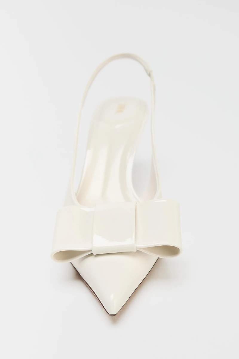 TALONS EFFET VERNI LACET