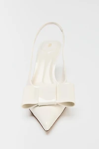 TALONS EFFET VERNI LACET