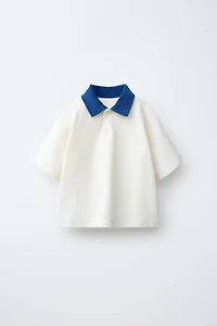 TERRYCLOTH POLO SHIRT