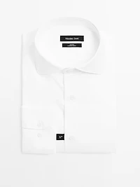 Chemise slim 100 % coton