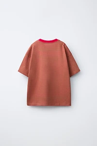 T-SHIRT IMPRIMÉ RAYURES PUKAS SURF