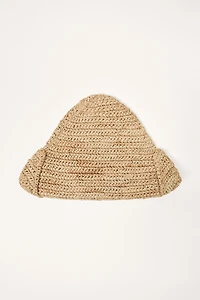 RAFFIA EFFECT HAT LIMITED EDITION