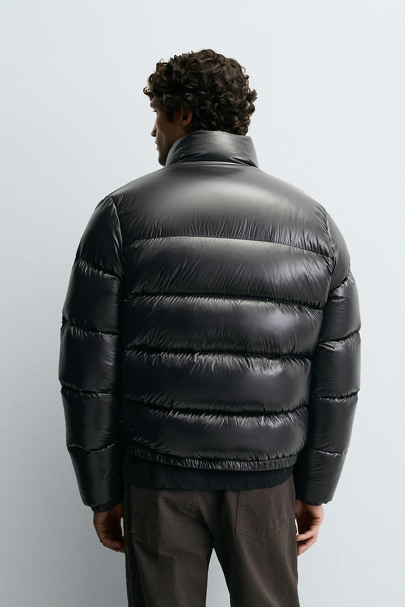 100% FEATHER PUFFER JACKET