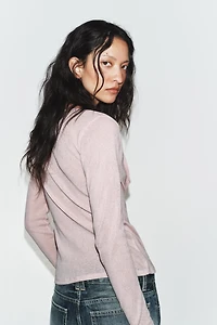 VESTE BIMATIÈRE TOP DENTELLE
