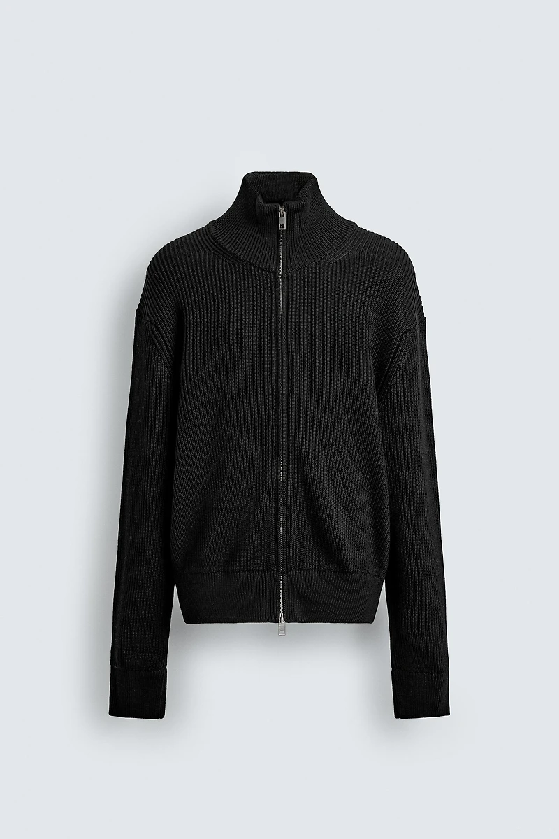 LIMITED EDITION PURL KNIT CARDIGAN