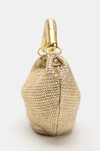 METALLIC EFFECT HANDBAG