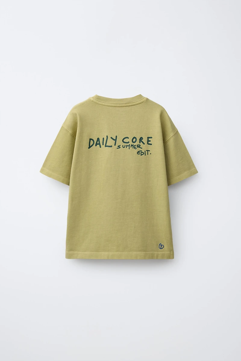 T-SHIRT À INSCRIPTION