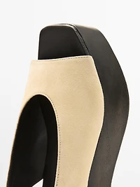 Wooden mule wedges