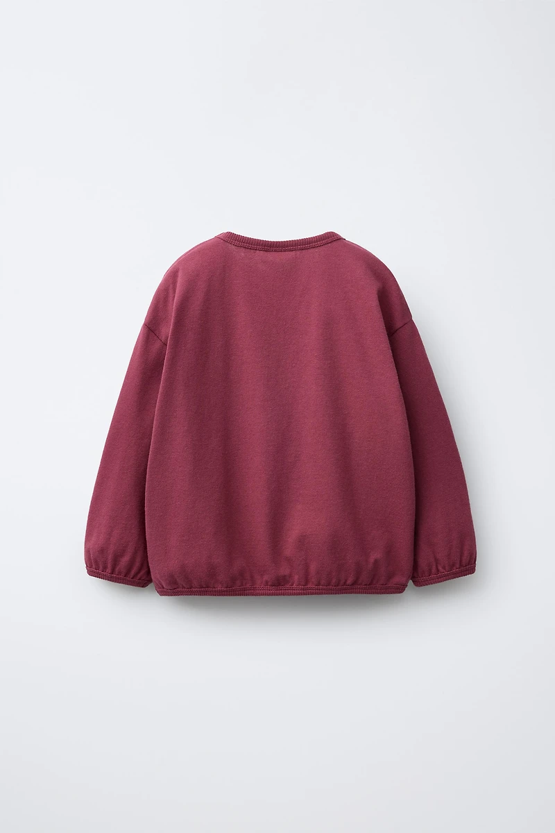 T-SHIRT BRODERIES CONTRASTE