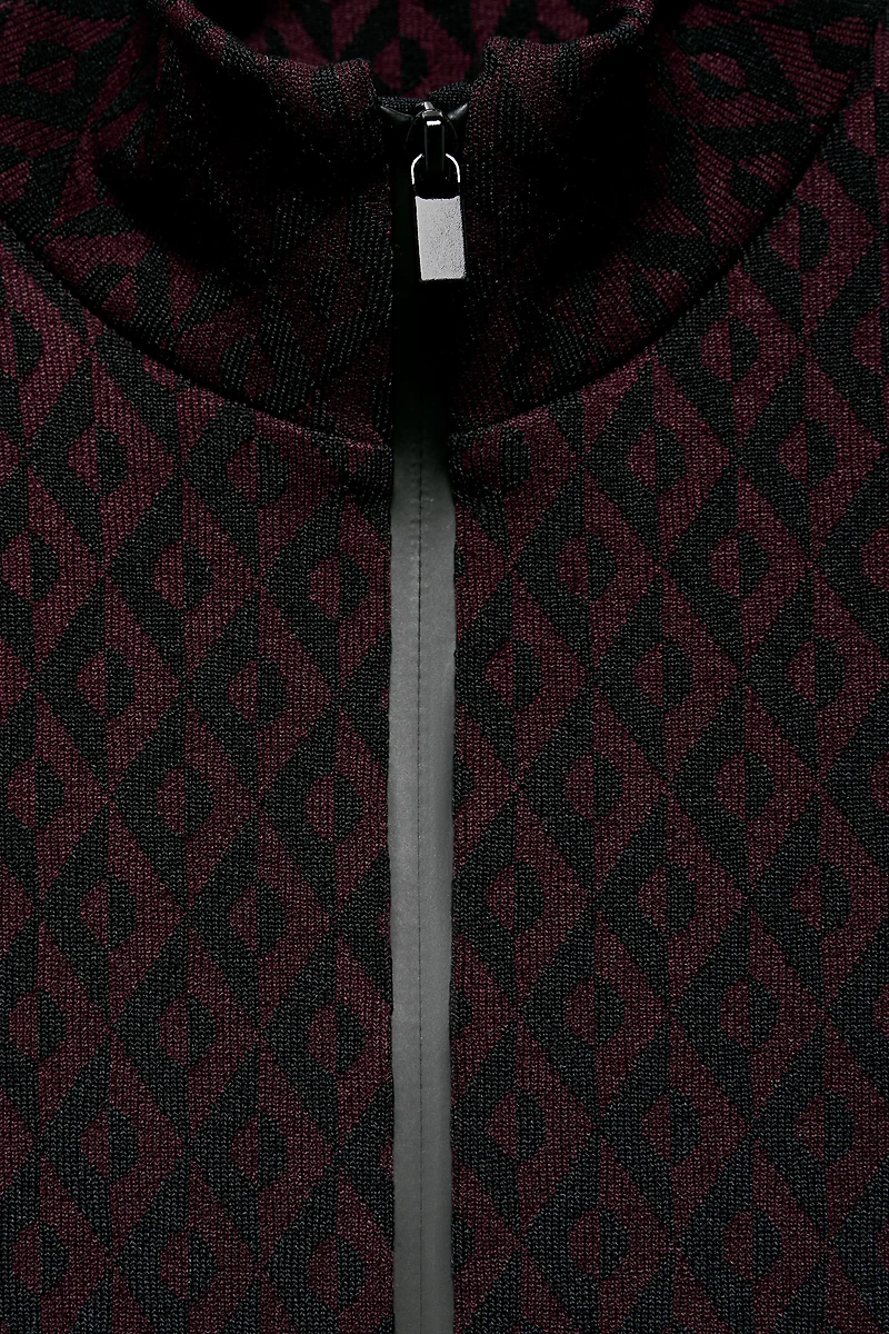 JACQUARD SKI COLLECTION BODYSUIT