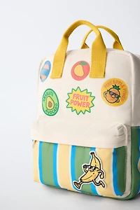 FRUIT PRINT BACKPACK