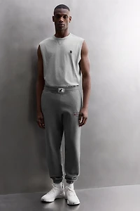 JOGGING PANTS WITH PRINTED TEXT