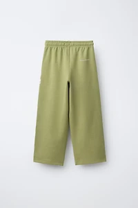 STRAIGHT INTERLOCK PLUSH PANTS