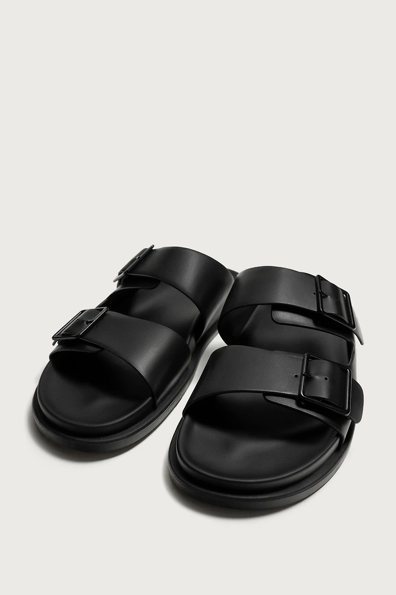 DOUBLE STRAP SANDALS