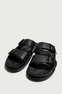 DOUBLE STRAP SANDALS