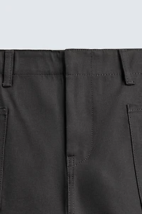 RELAXED FIT POCKET JEANS