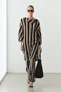 Striped sarouel co-ord pants