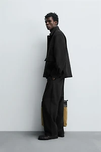REGULAR FIT POCKET OVERCOAT