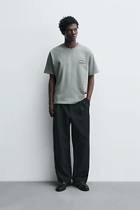 T-SHIRT BRODÉ POISSON