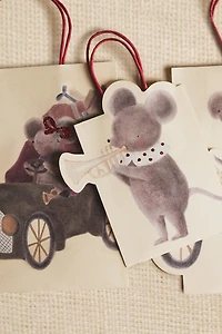 SET OF CHRISTMAS MICE GIFT BAGS (SET OF 4)