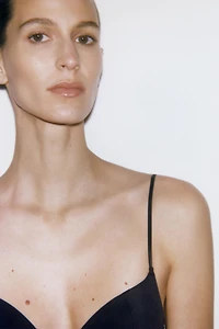 POLYAMIDE BLEND LACE TOP