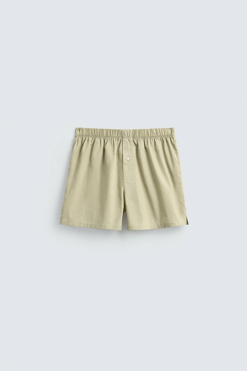 2-PACK ASSORTED POPLIN BOXERS