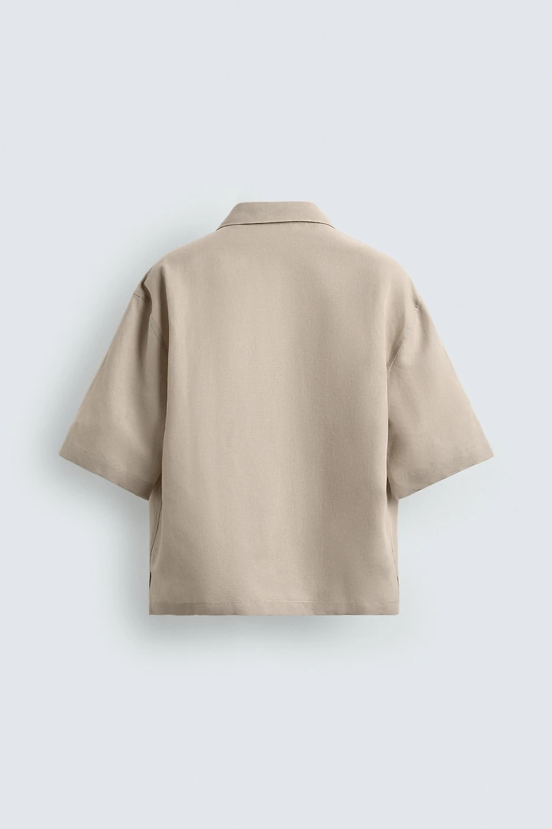 RELAXED FIT FLUID SHIRT