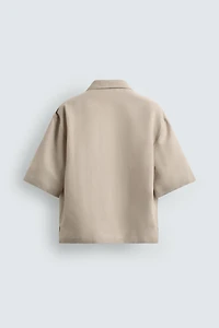 RELAXED FIT FLUID SHIRT