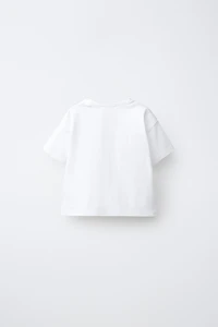 EMBROIDERED TEXT T-SHIRT