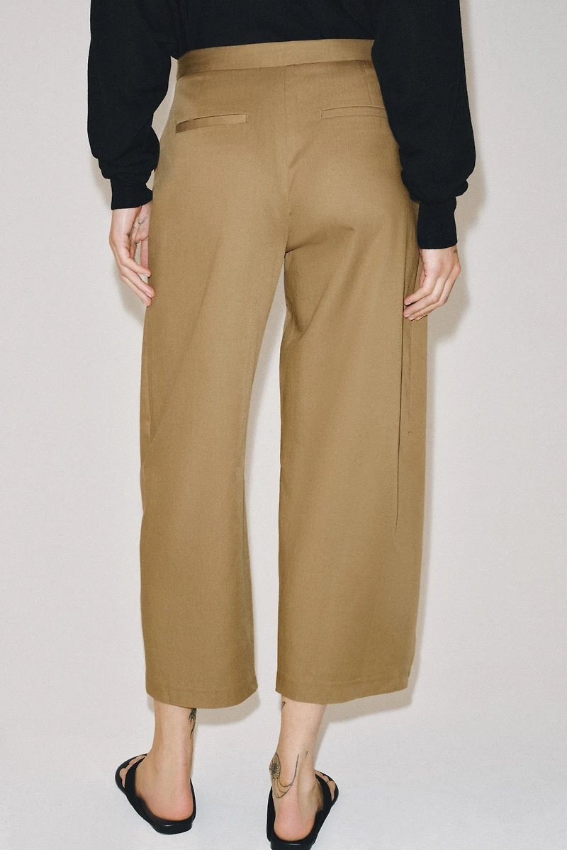 FRONT PLEATED PANTS ZW COLLECTION