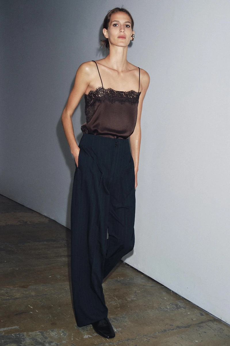 ZW COLLECTION PINSTRIPE PANTS
