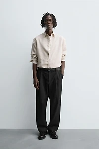 RELAXED FIT STRIPED SHIRT