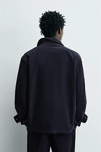 CORDUROY POCKET OVERSHIRT