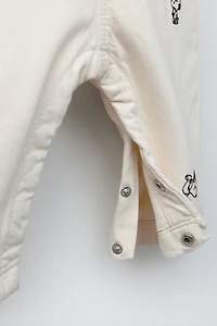 SNOOPY PEANUTS™ TWILL LONG OVERALLS