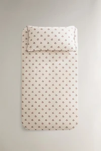 CHILDREN'S CHRISTMAS HORSE DUVET COVER