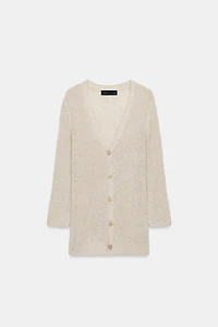 GILET EN MAILLE À COL V