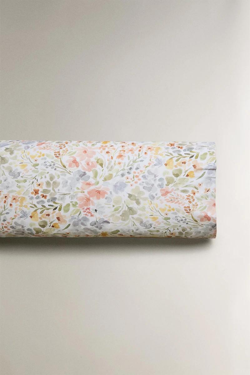 FLORAL PRINT PILLOWCASE