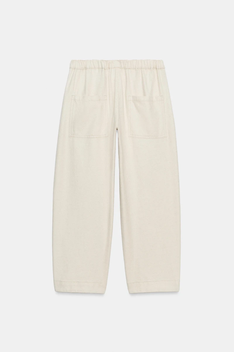 ZW COLLECTION BARREL PANTS