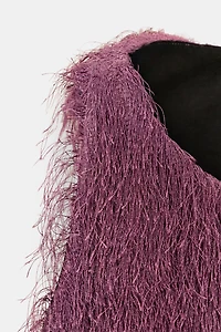 TOP BOULE À FRANGES