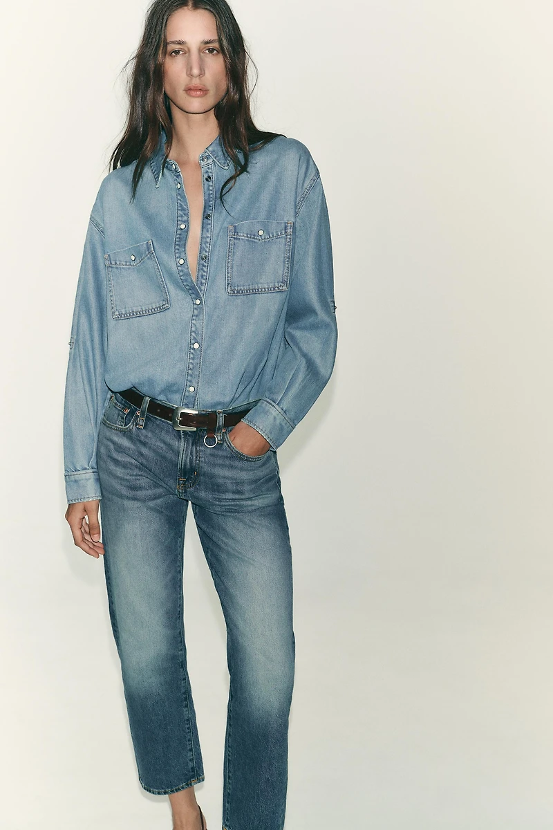 CHEMISE EN JEAN OVERSIZE