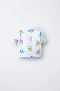 TWO-PACK OF UMBRELLA PRINT T-SHIRTS