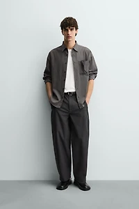 CHEMISE FLUIDE COUPE DÉCONTRACTÉE
