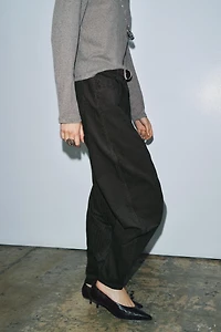 ZW COLLECTION STRIPED WIDE LEG PANTS