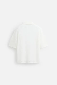 LACE KNIT SHIRT