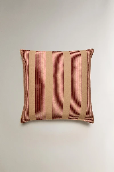 HOUSSE DE COUSSIN RAYURES