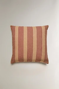 HOUSSE DE COUSSIN RAYURES