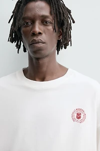 PRINTED TEXT T-SHIRT