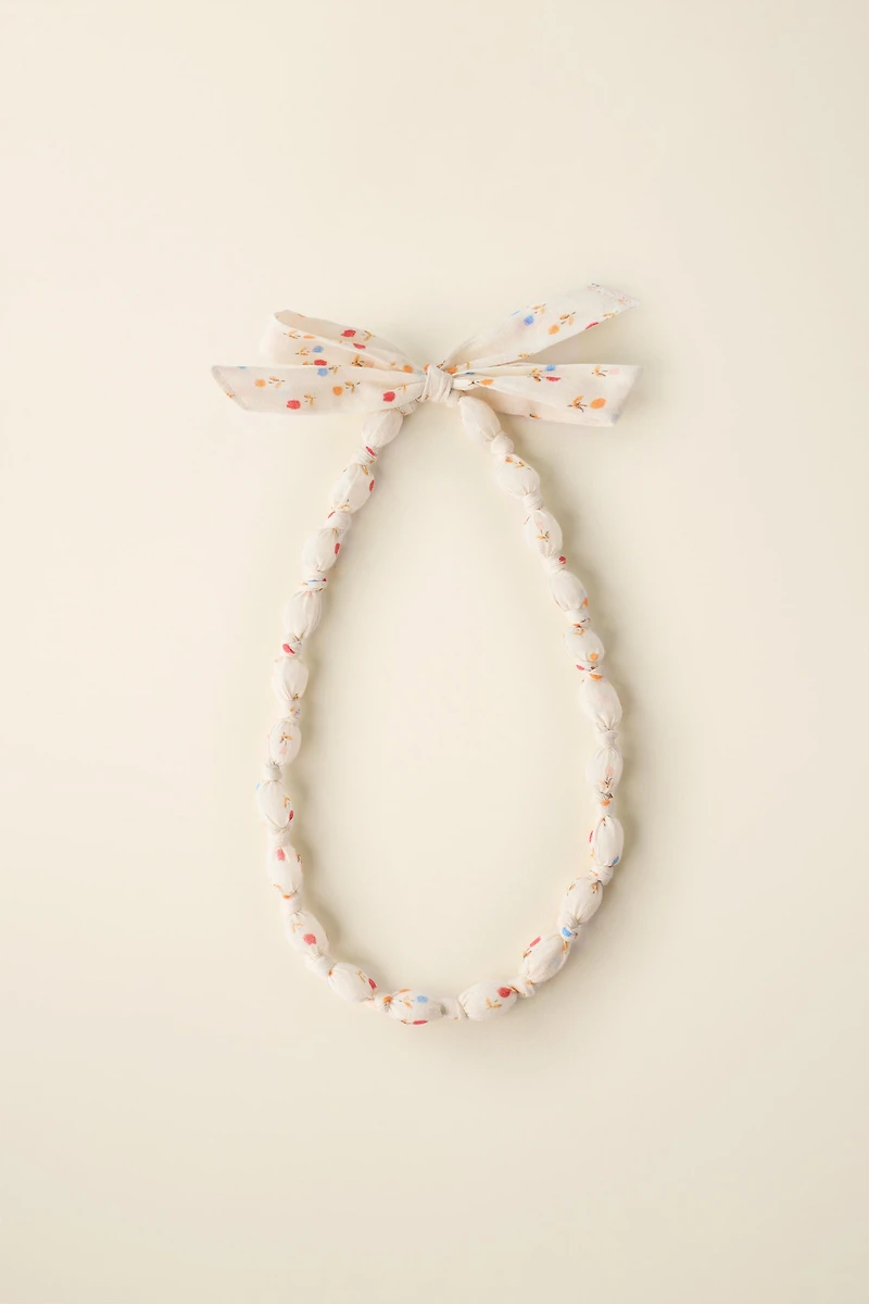 WOVEN TIE NECKLACE CREATED BY CARAMEL LONDON X ZARA